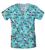 Square Deal Raglan Mock Wrap Top